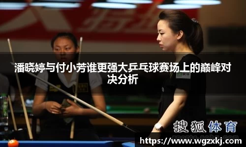 333体育潘晓婷与付小芳谁更强大乒乓球赛场上的巅峰对决分析